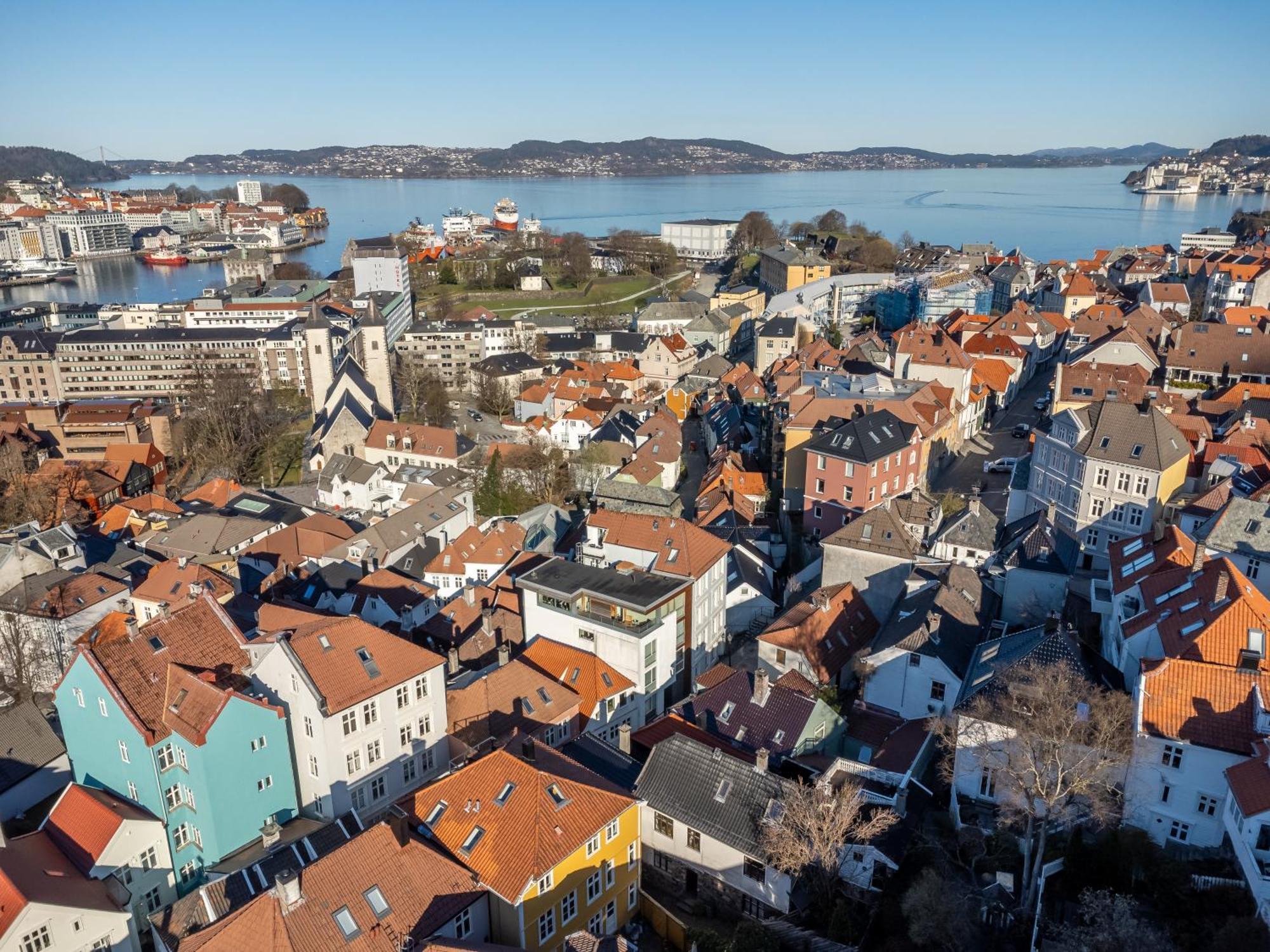 Bryggen // Floyen Apartments Bergen Exterior foto